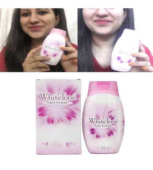 White Tone Face Powder for Women 70gm
